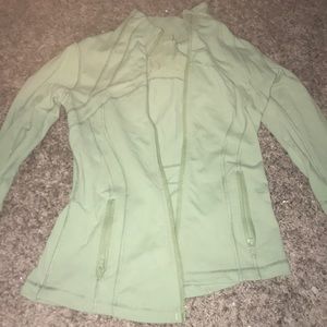 Green Lululemon Zip Up Jacket